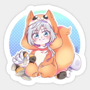 Ao Kigurumi Kija Editar Sticker